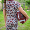 Game Day Blooms 2 Piece Pajama Set (Short Sleeve/Pants)