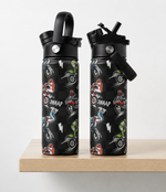 Full Send Insulated Stainless Steel Straw Water Bottle