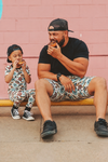 Donuts With Dad Adult Mens Shorts