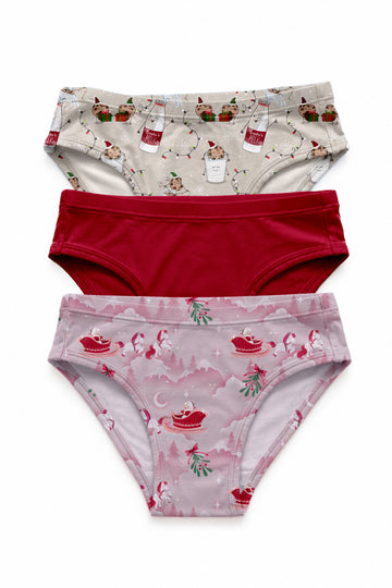 Christmas Girls Underwear Pack