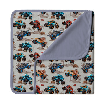 Coastal Chaos Bamboo Blanket