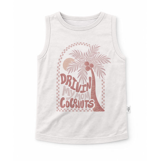 Drivin' My Mom Coconuts Girls Tank
