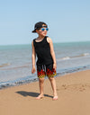 Heat Wave Hybrid Swim Trunks