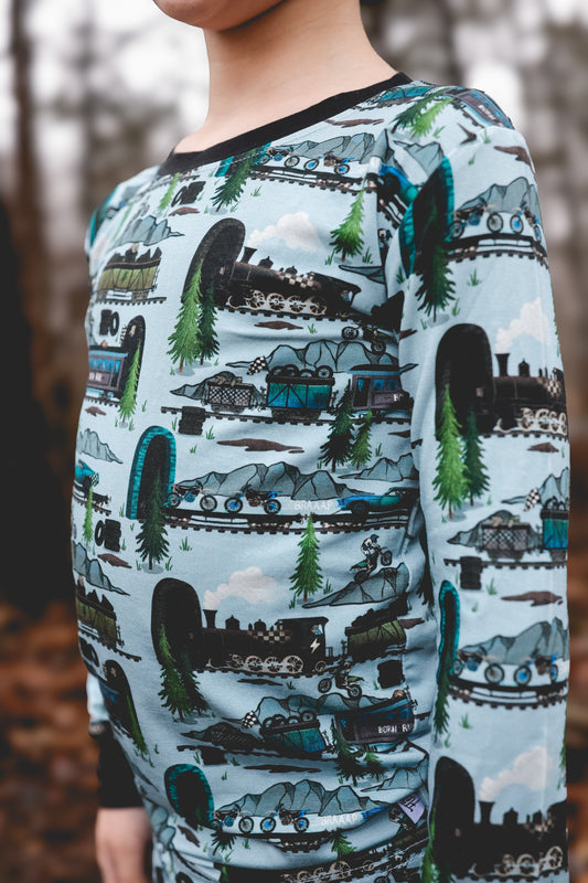 Full Steam 2 Piece Pajama Set