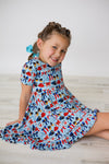 Brave Bows Twirl Dress