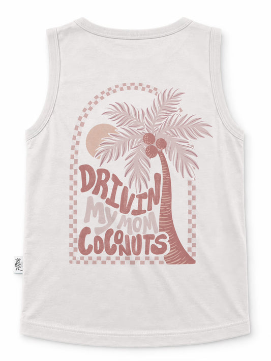 Drivin' My Mom Coconuts Girls Tank