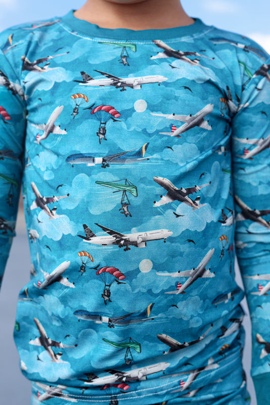 Jet Setter 2 Piece Pajama Set