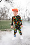 Midnight Voltage 2-Piece Glow in the Dark Pajama Set