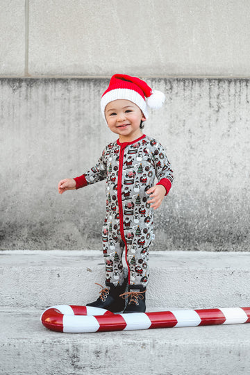 Decked Out One-Piece Sleeper Snoozer