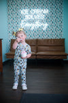 Too Cool Short Sleeve Pants Pajama Set