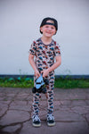 Coastal Chaos Short Sleeve Pajama Set