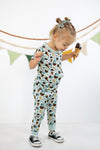 Too Cool Short Sleeve Pants Pajama Set