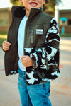 Camo Sherpa Jacket