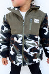 Camo Sherpa Jacket