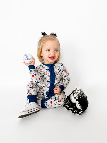 Sweetheart Slugger Ruffle Snoozer