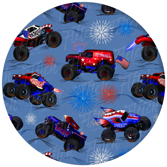 Red, White, and Boom Bib