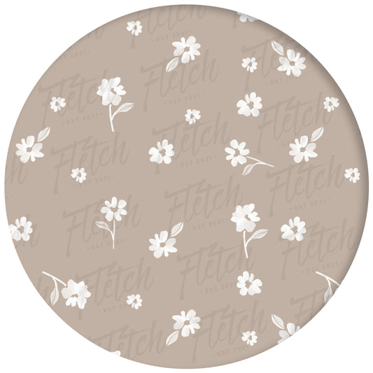Brielle Small Flowers Baby Bib