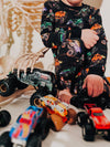 MONSTER Trucks 2 Piece Pajama Set