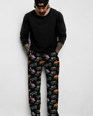 MONSTER Trucks Adult Unisex Pajama Pants