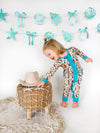 Coastal Cowgirl Ruffle Snoozer