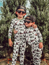 Construction Christmas 2 Piece Pajama Set