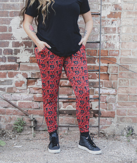 Boo to You Adult Joggers