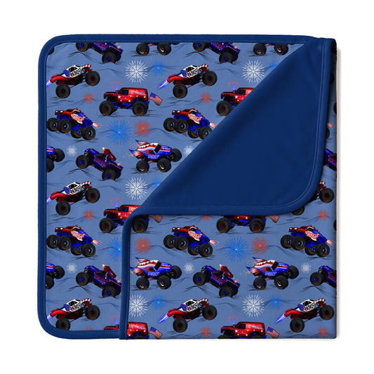 Red, White, and Boom Blanket