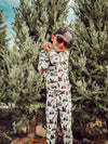 Construction Christmas 2 Piece Pajama Set