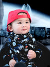 Intergalactic Glow in the Dark Bib