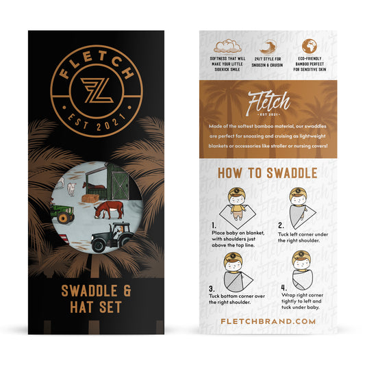 Farm Fresh Swaddle Set