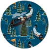 Festive Freight Bamboo Plush Blanket