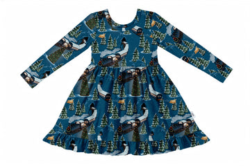 Festive Freight Twirl Dress