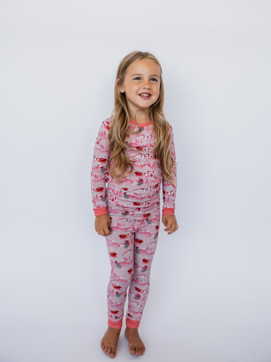 Sparkle and Sleigh 2-Piece Pajama Set