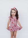 Sparkle and Sleigh Baby Bow Headwrap