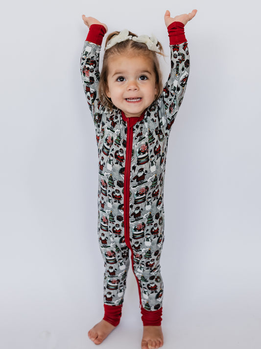 Decked Out One-Piece Sleeper Snoozer
