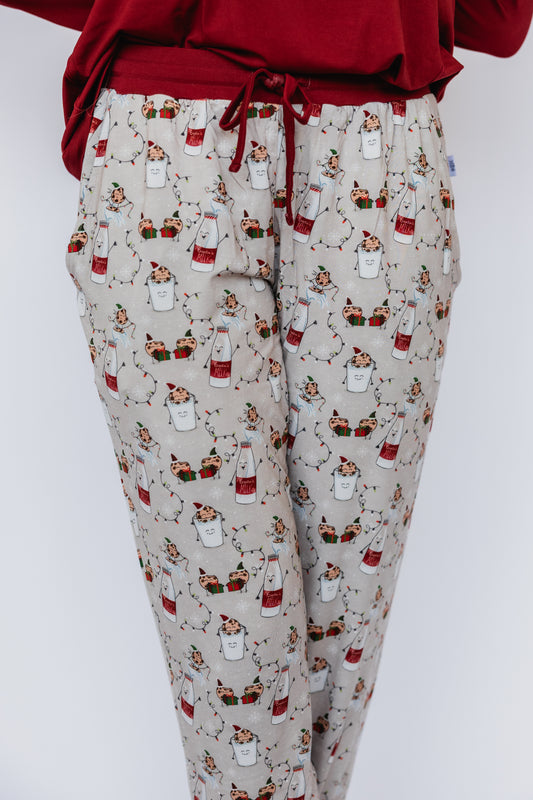 Santa's Snack Squad Adult Bamboo Jogger