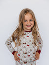 Santa's Snack Squad 2-Piece Pajama Set