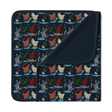Hen It Pours Blanket