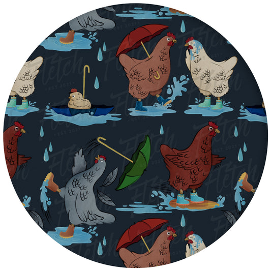 Hen It Pours Blanket