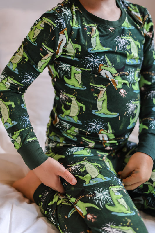See Ya Later, Alligator 2 Piece Pajama Set