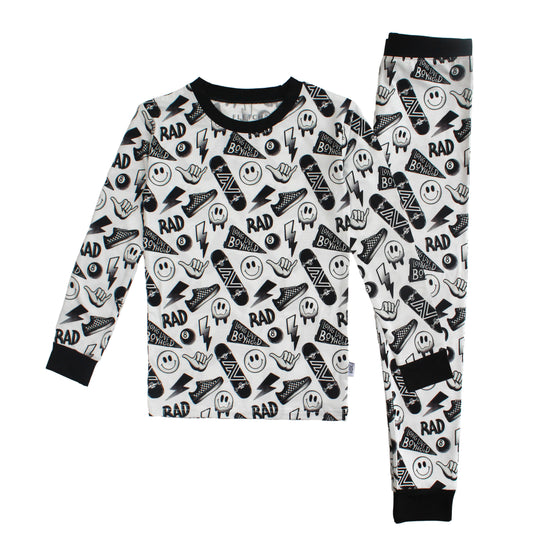 Raised Rad 2 Piece Pajama Set