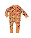 Here Comes the Sun Ribbed Ruffle Snoozer