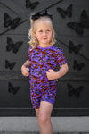 Twilight Wings  2-Piece Shorts Pajama Set