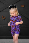 Twilight Wings  2-Piece Shorts Pajama Set