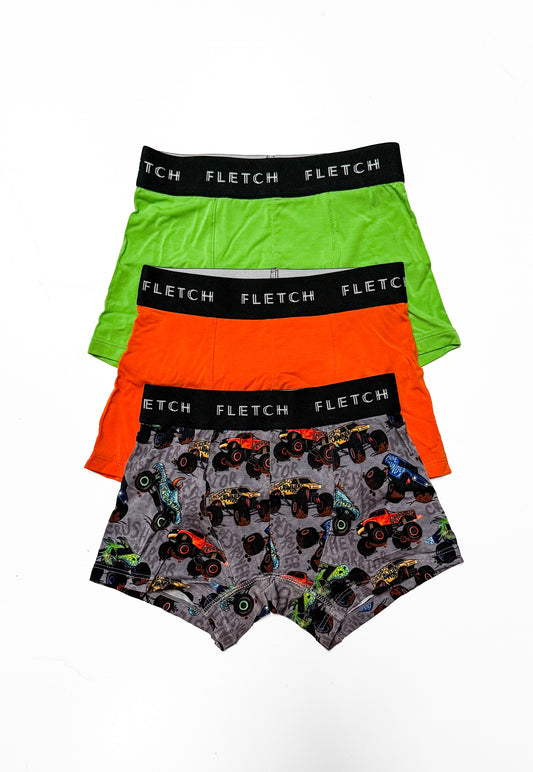 Monster Jammies Boxer Brief Set (3-Pack)