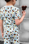Too Cool Short Sleeve Pants Pajama Set