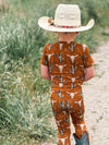 Nash Short Sleeve Pants Pajama Set