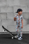 Donuts with Dad 2 Piece Pajama Set (Short Sleeve & Pants)