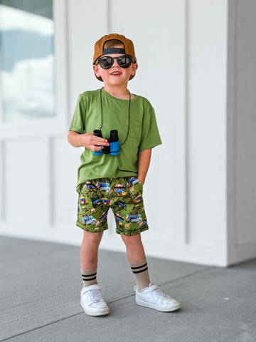 Wild Card T & Shorts Set