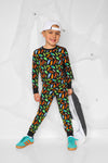 Midnight Voltage 2-Piece Glow in the Dark Pajama Set